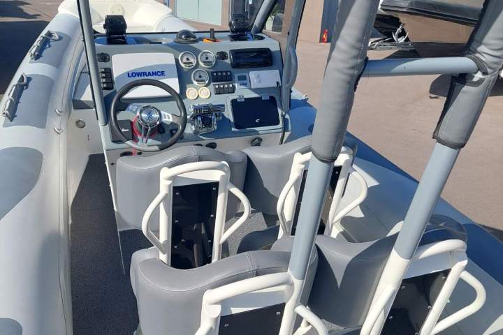 a plane sitting on top of a car