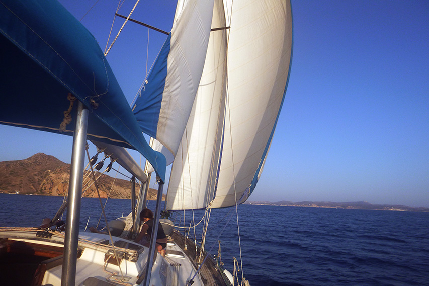 a boat on a body of water