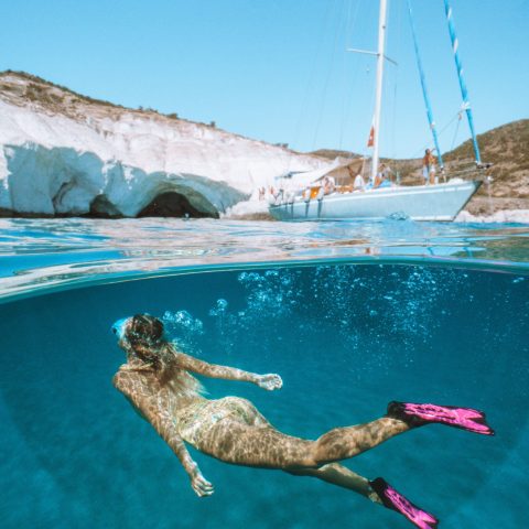 amazing underwater photos in Kleftiko