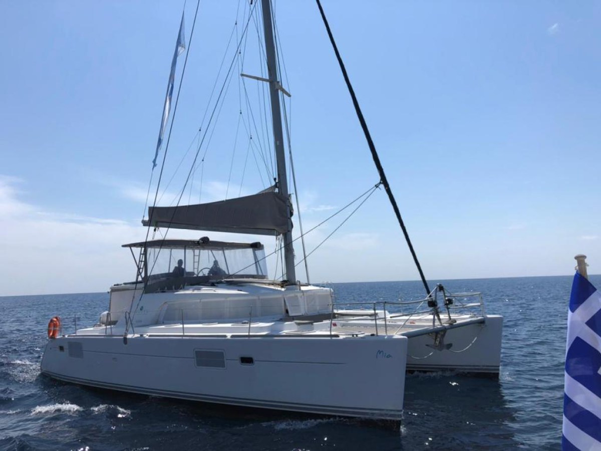 Our larger 44-foot catamaran MIA