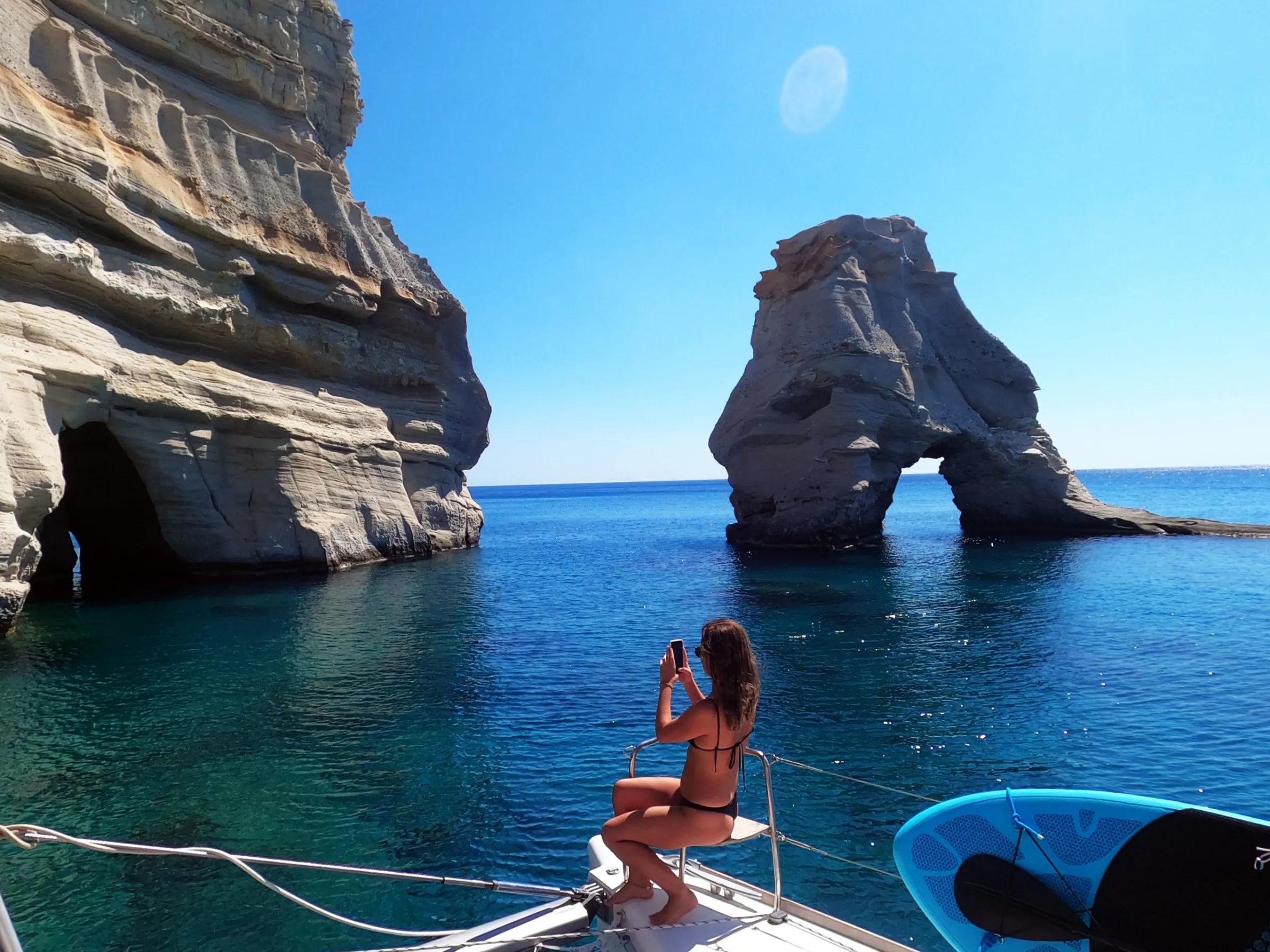 Exploring Kleftiko in Milos
