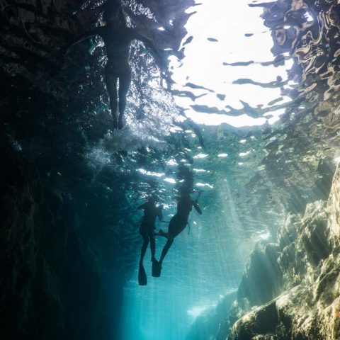 Snorkelling in Sykia