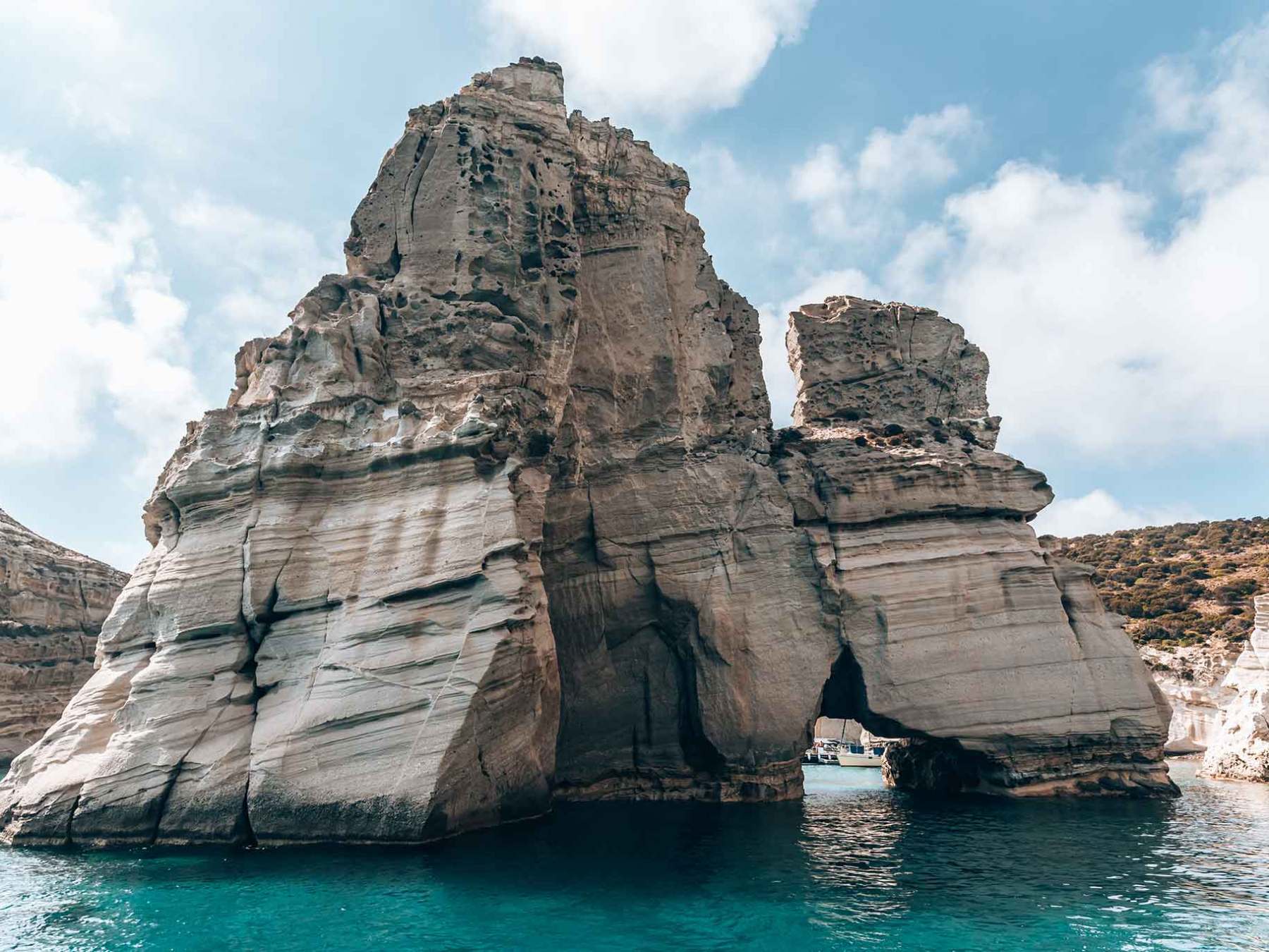 The famous rock in Kleftiko