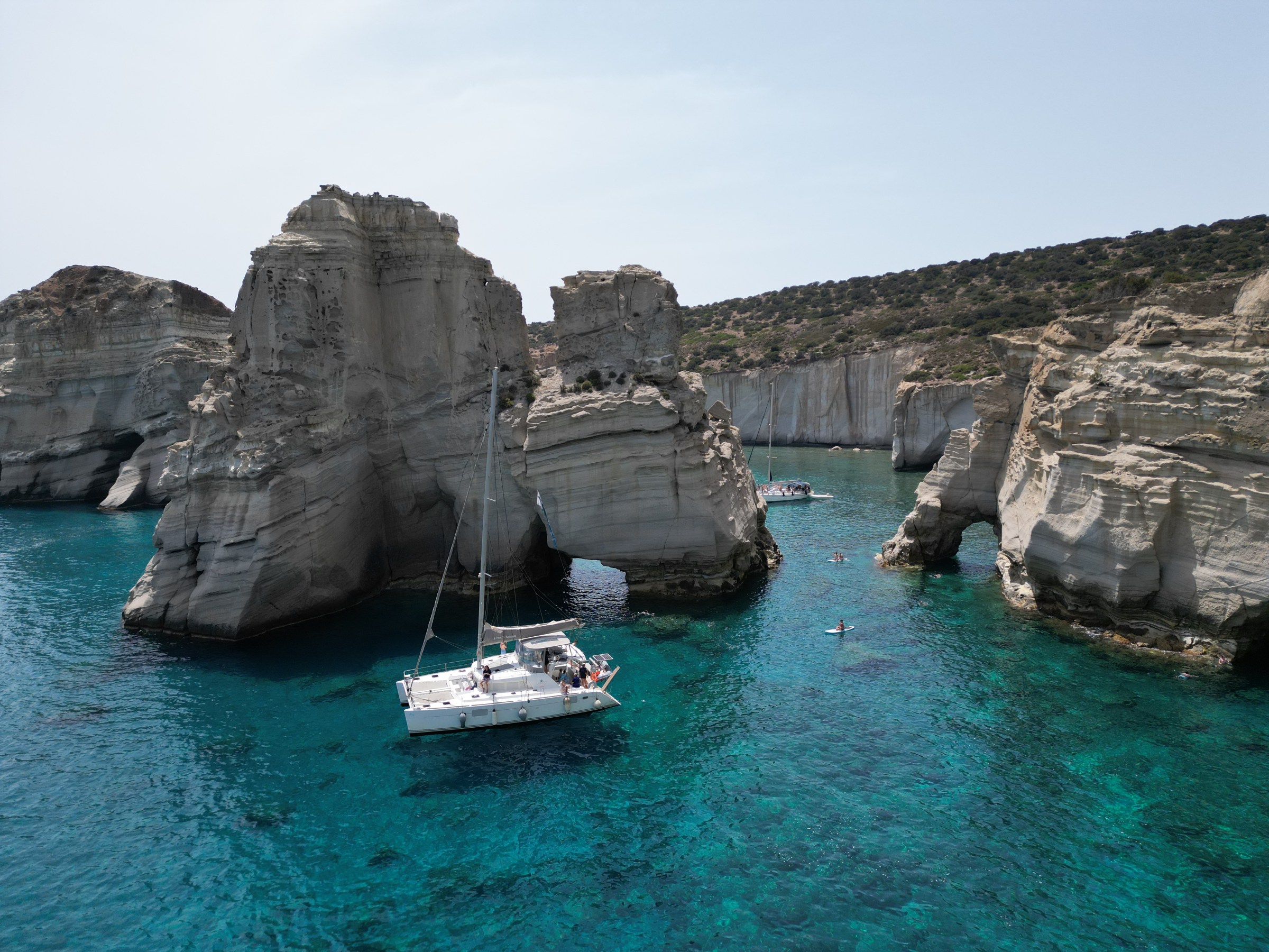 Lagoon 440 catamaran in Kleftiko - Polco sailing