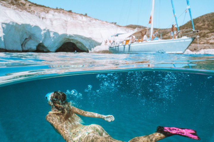 amazing underwater photos in Kleftiko